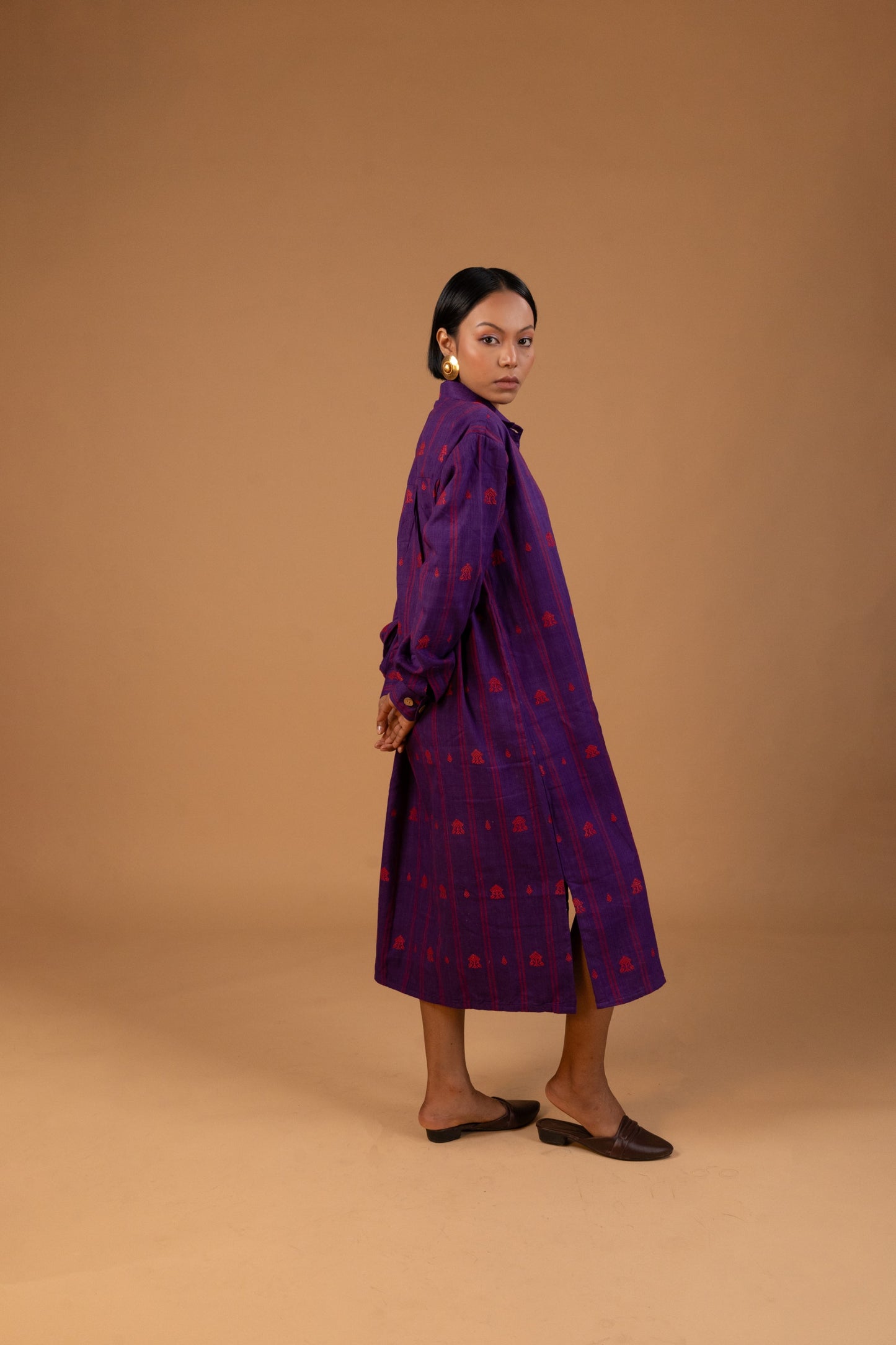 Haanjhoni (সাঁঝনী) Relaxed Fit Midi Dress