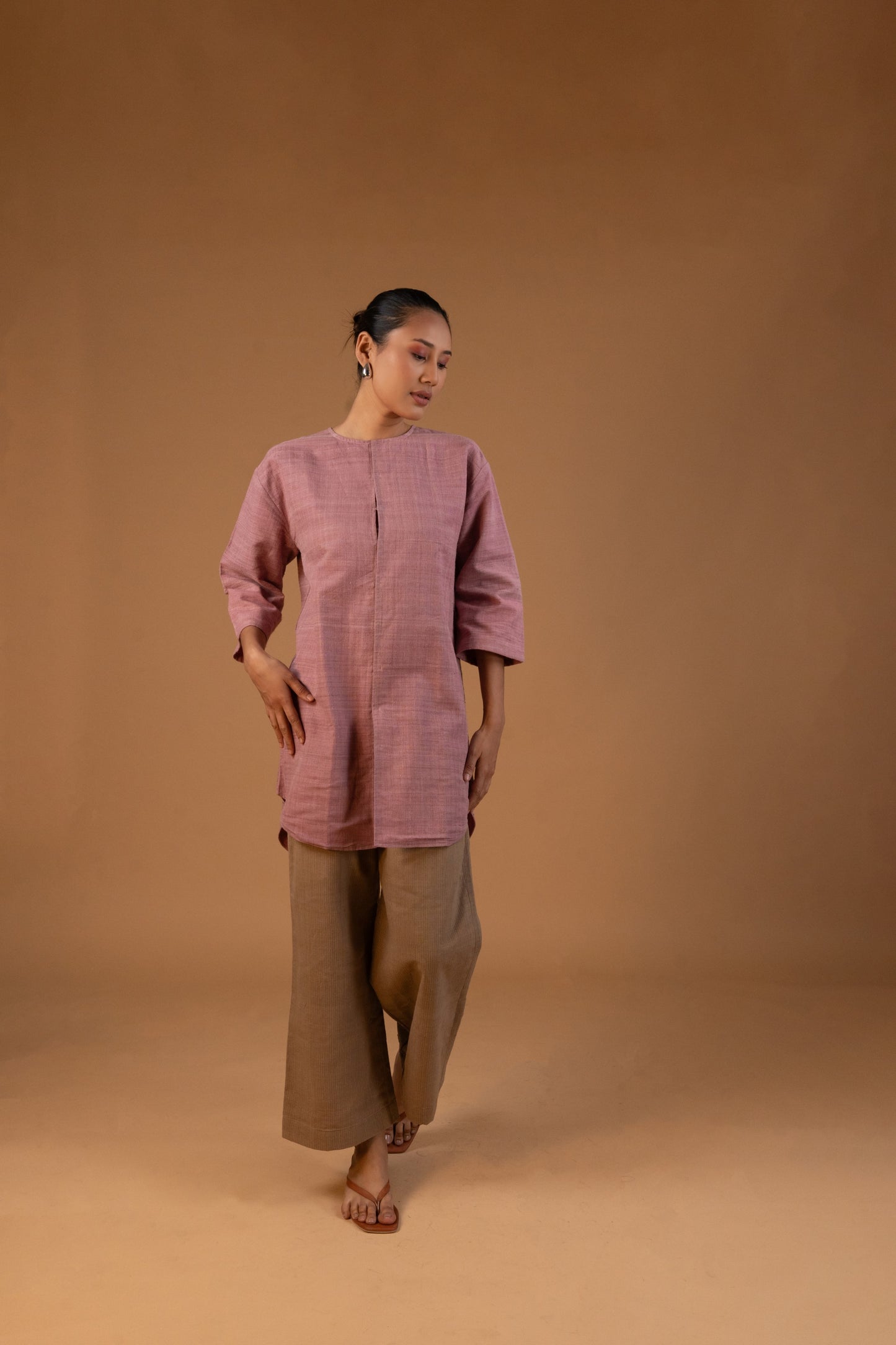 Gulapi (গুলাপী) Loose Fit Kurta Set