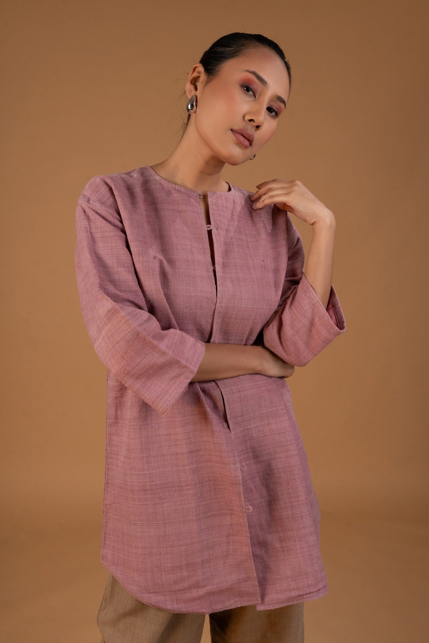 Gulapi (গুলাপী) Loose Fit Kurta Set