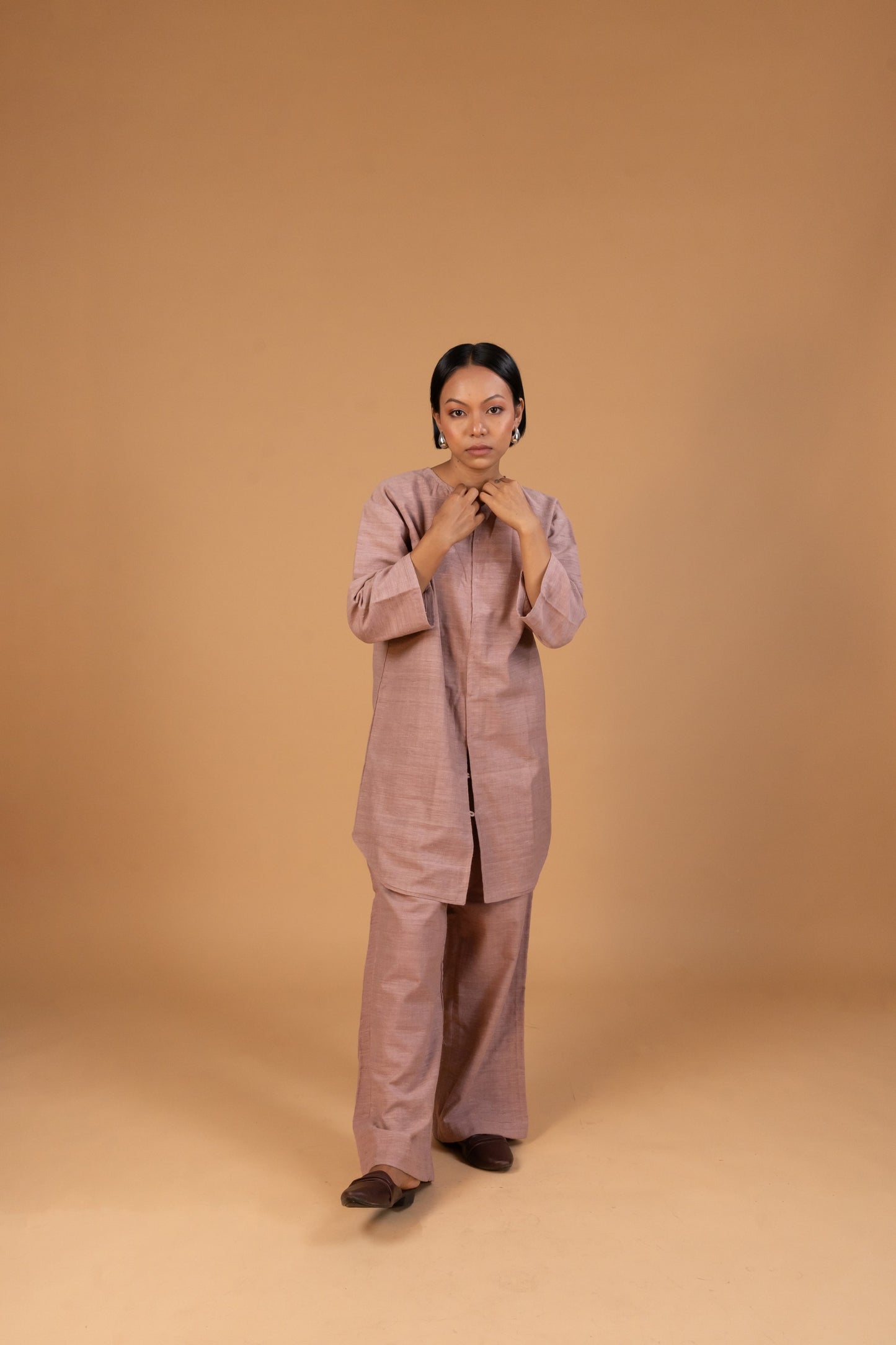Nirjon (নিৰ্জন) Loose Fit Kurta Set
