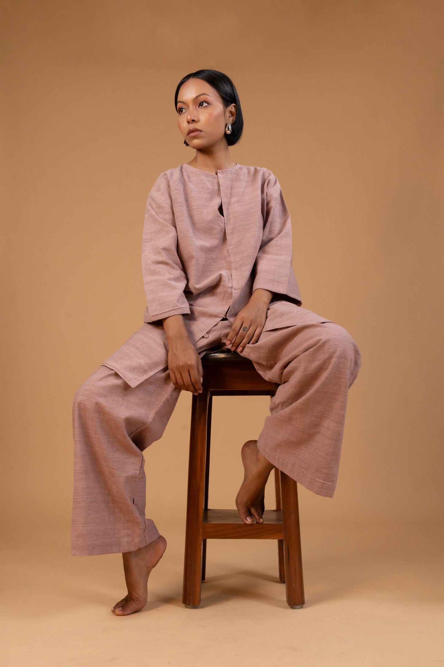 Nirjon (নিৰ্জন) Loose Fit Kurta Set