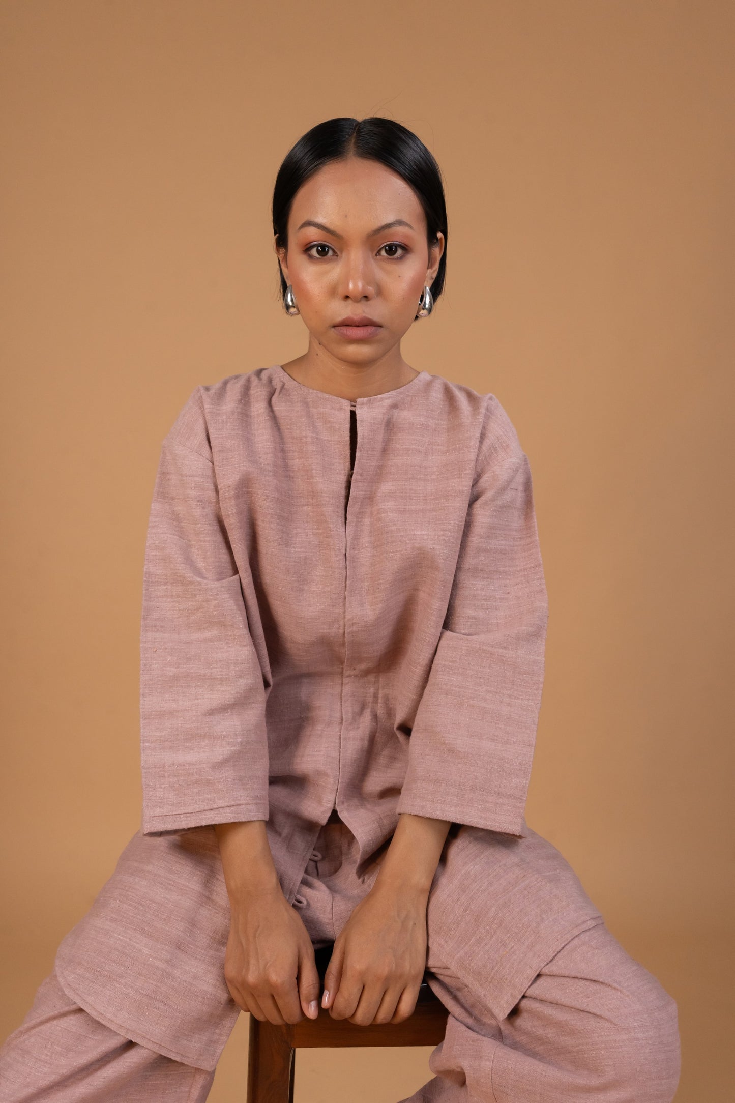 Nirjon (নিৰ্জন) Loose Fit Kurta Set