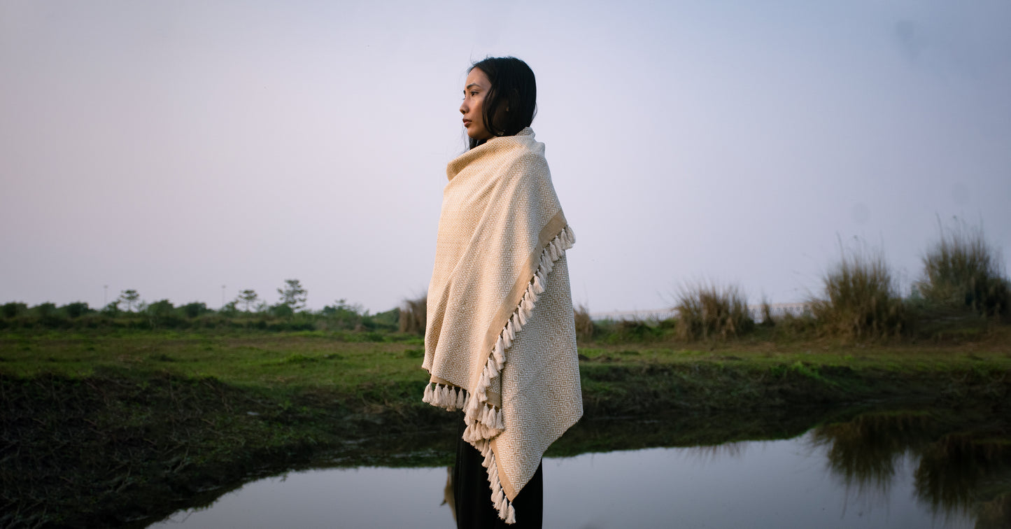 BONFIRE SHAWL DIAMOND - TATI 