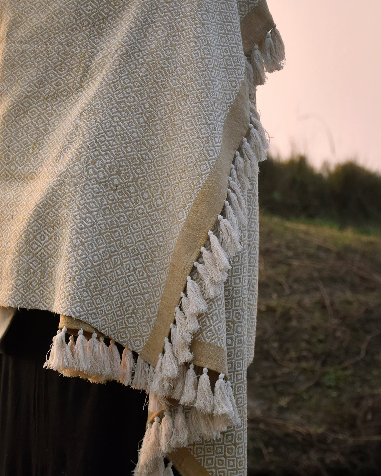 BONFIRE SHAWL DIAMOND - TATI 