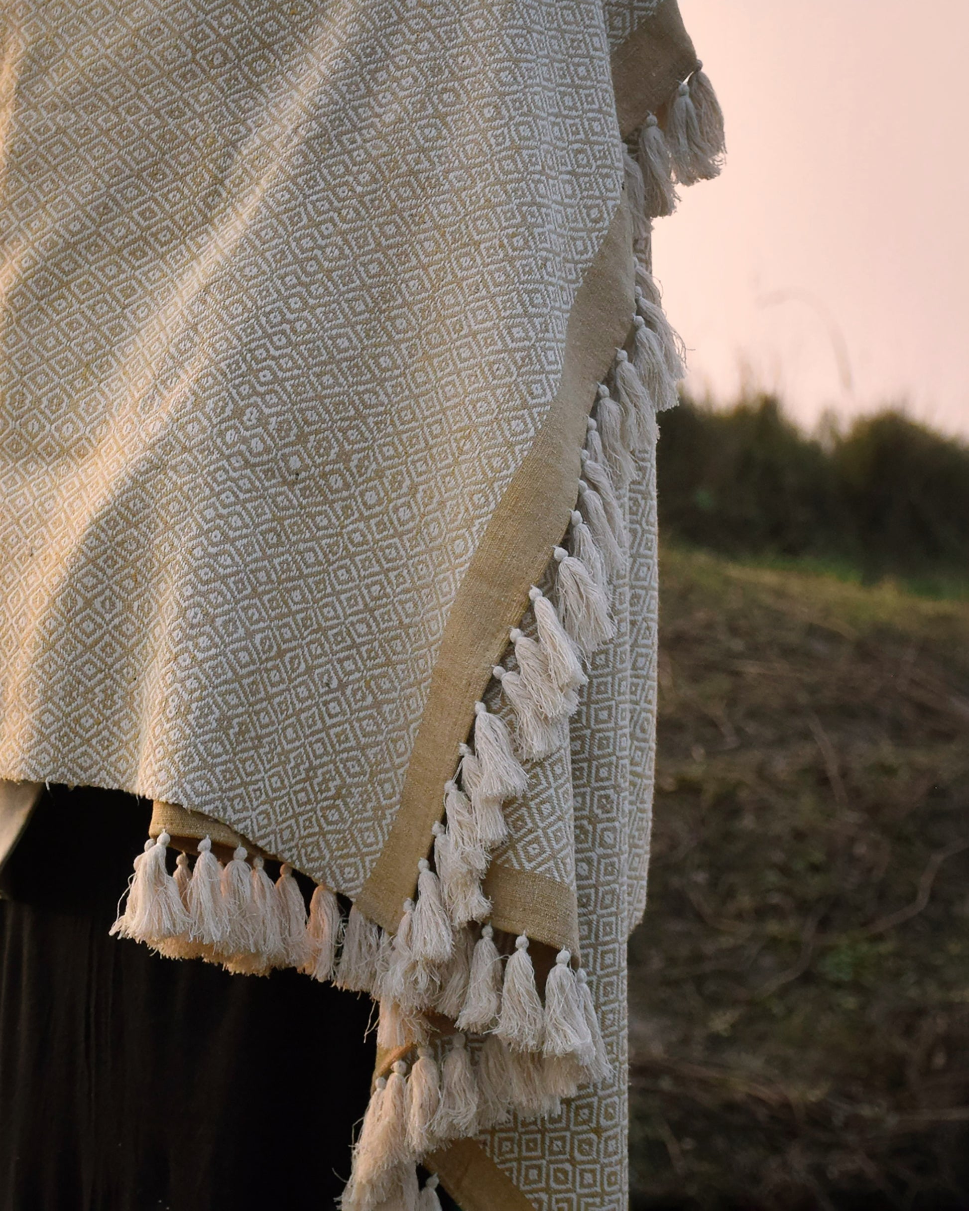 BONFIRE SHAWL DIAMOND - TATI 