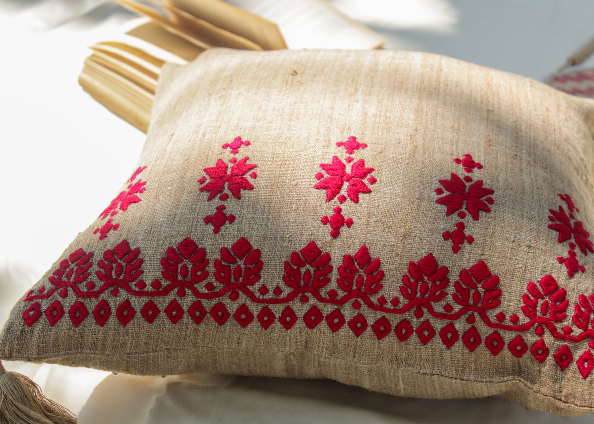 Eri Silk Cushion Covers (Big) - TATI 