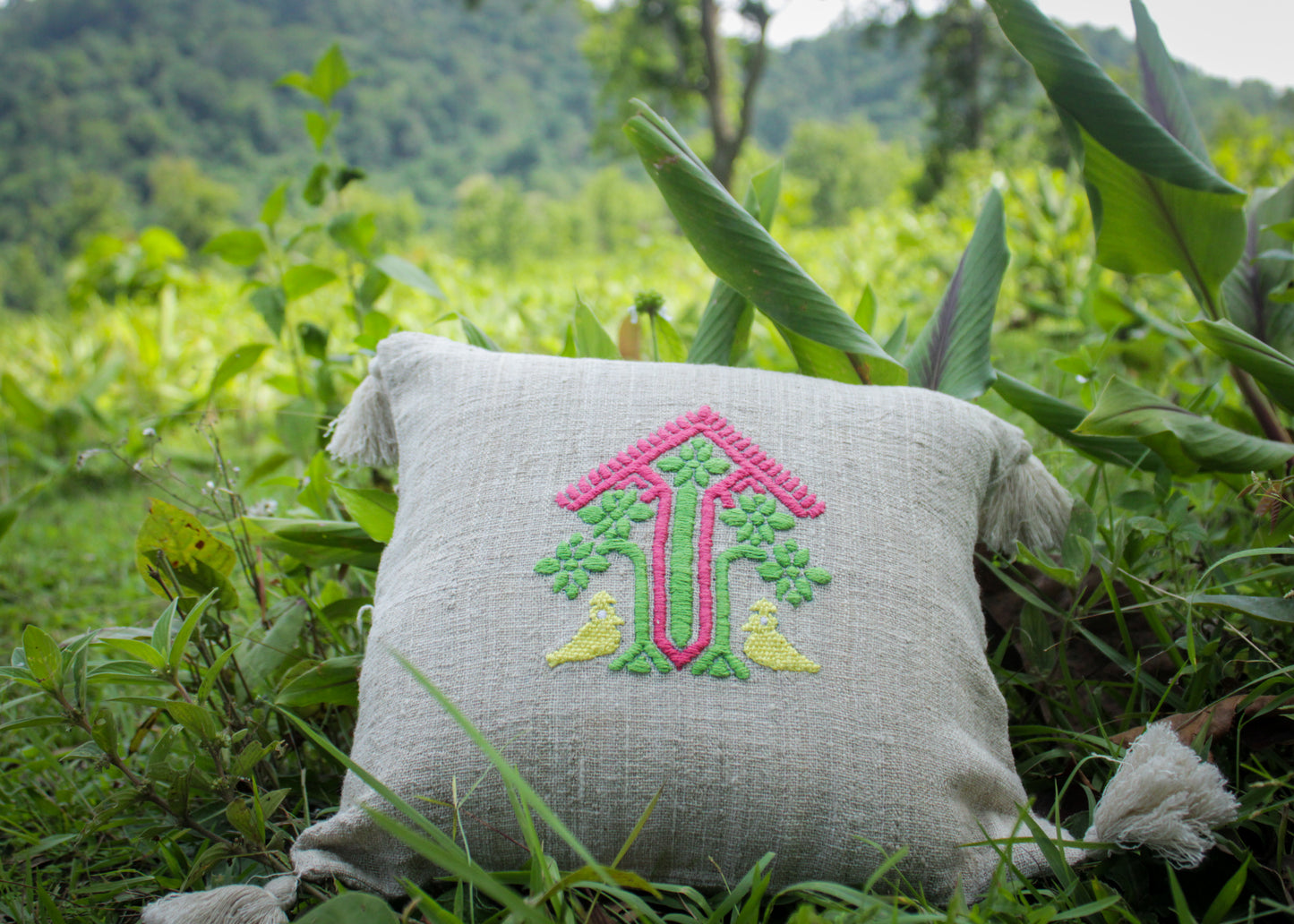 Gosa Eri Silk Cushion Covers - TATI 