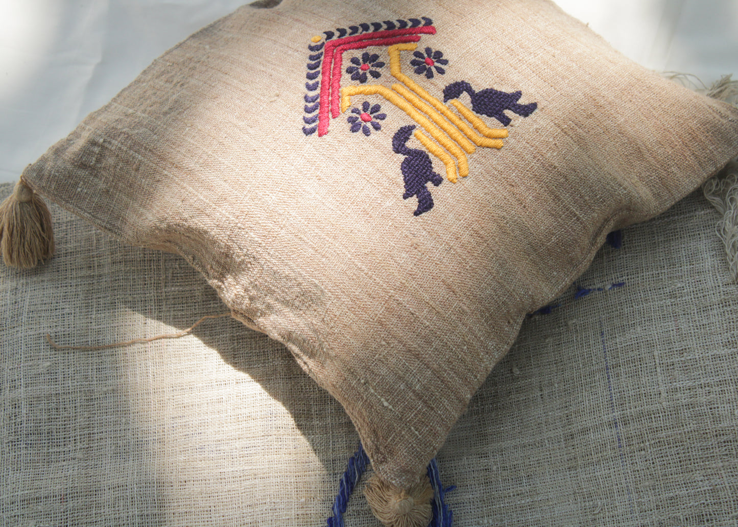 Gosa Eri Silk Cushion Covers - TATI 