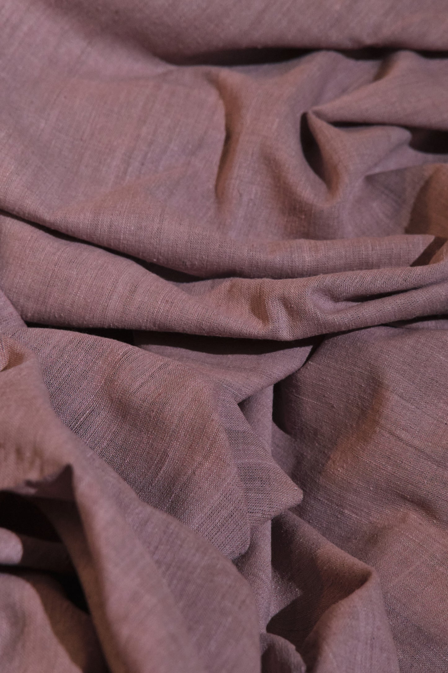 Eri Silk Plain Weave: Organic and Naturally Dyed with Lac - TATI 