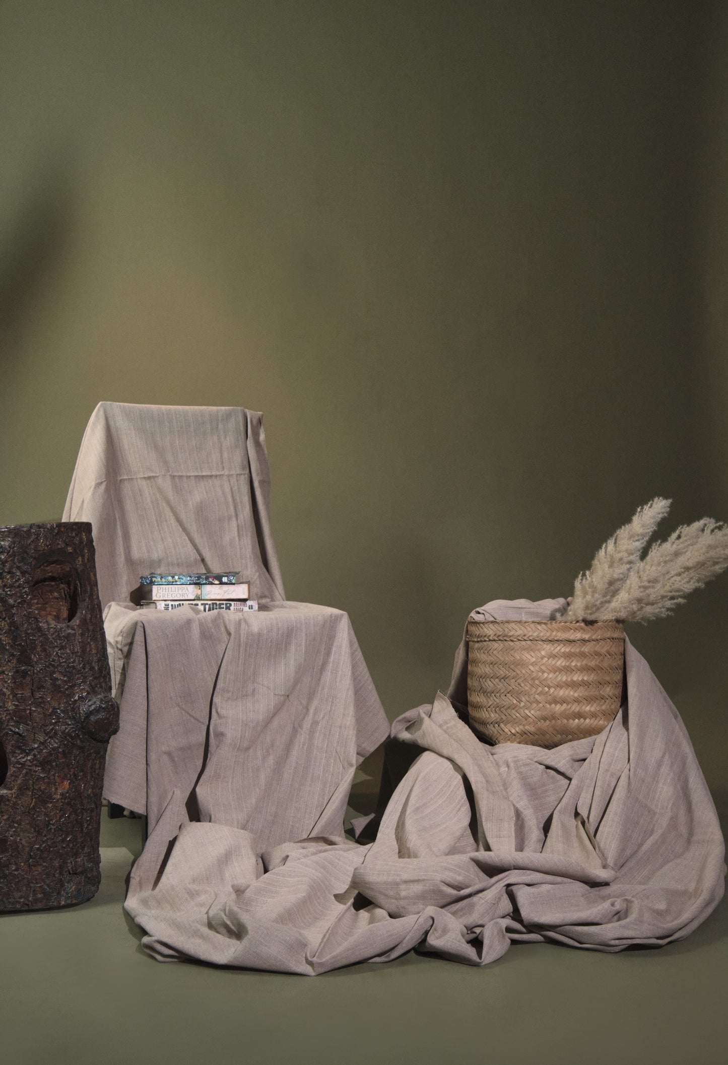 Eri Silk Plain Weave: Organic and Naturally Dyed with Tea - TATI 