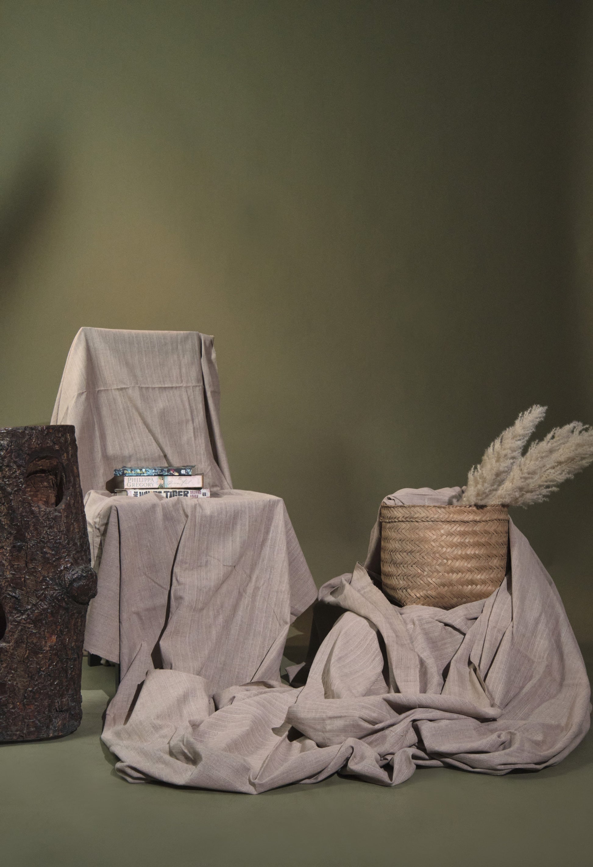 Eri Silk Plain Weave: Organic and Naturally Dyed with Tea - TATI 