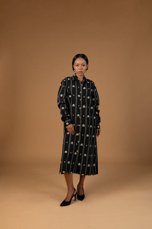 Torali (তৰালী)Relaxed Fit Midi Dress