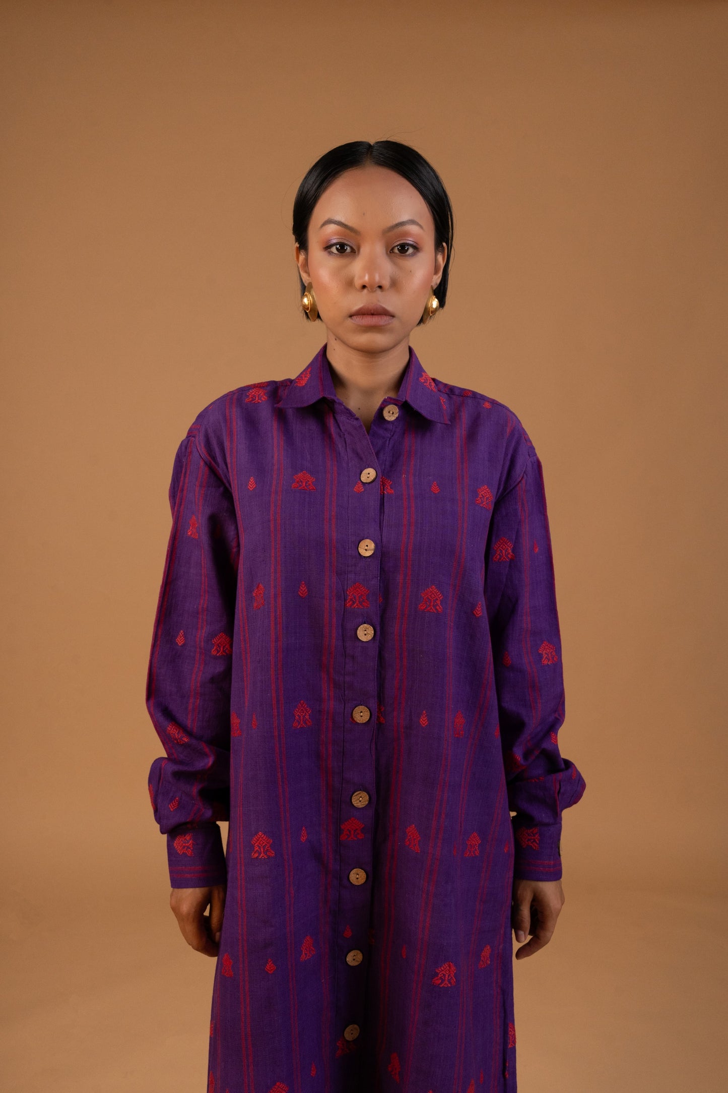 Haanjhoni (সাঁঝনী) Relaxed Fit Midi Dress